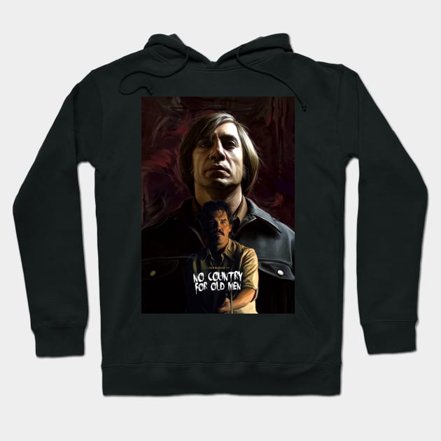 No Country for Old Men Hoodie by dmitryb1